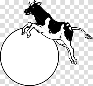 Cattle Moon , Jump Over s transparent background PNG clipart thumbnail