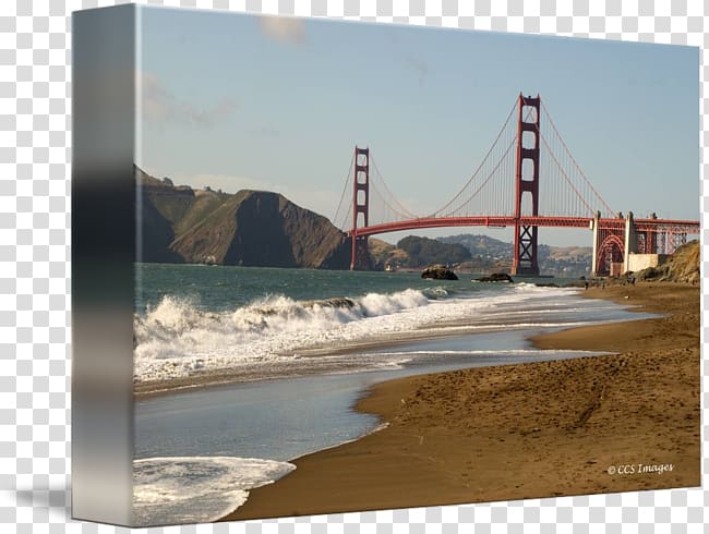 Golden Gate Bridge Baker Beach Miami Beach Shore, golden gate transparent background PNG clipart