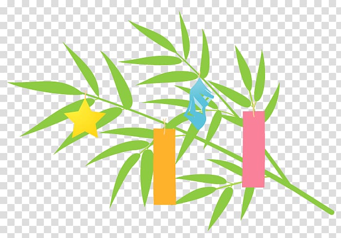 Qixi Festival Tanabata Sasa Tanzaku, tanabata event poster transparent background PNG clipart