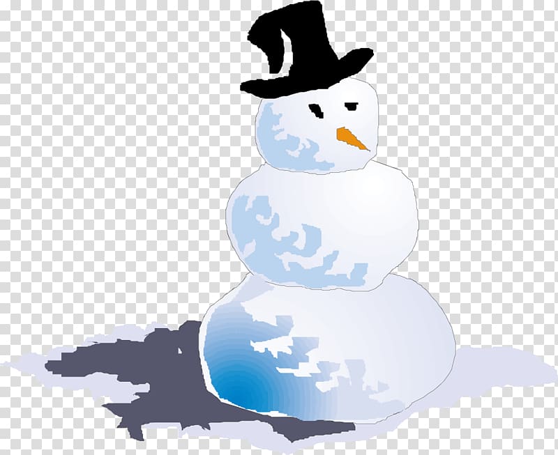 Snowman Euclidean , snowman wearing a hat transparent background PNG clipart