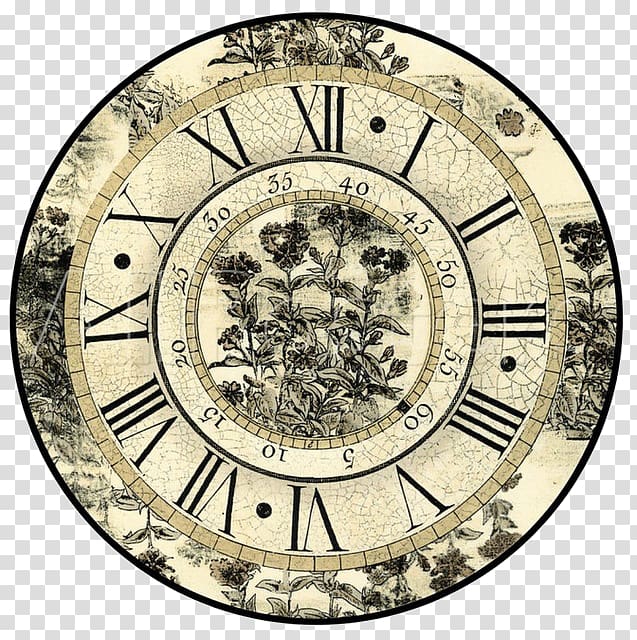 Clock face Pendulum clock Antique Time, antique pattern transparent background PNG clipart