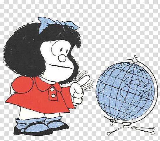Snoopy Charlie Brown Mafalda Comics Humour, MAFALDA transparent background PNG clipart