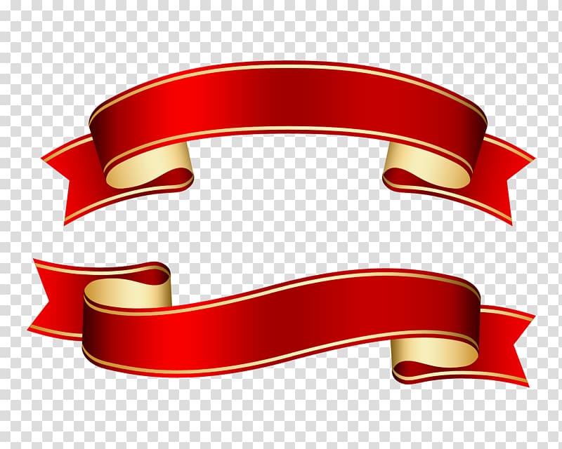 Red ribbon Paper , jet ribbon transparent background PNG clipart