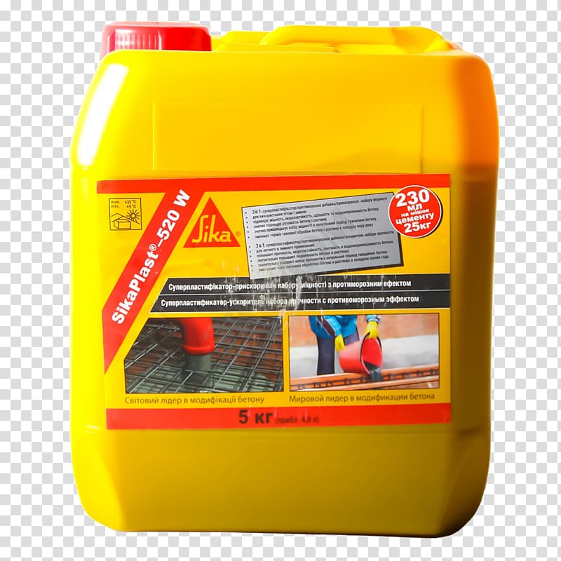 Plasticizer Concrete Building Materials Sika AG Architectural engineering, sika transparent background PNG clipart