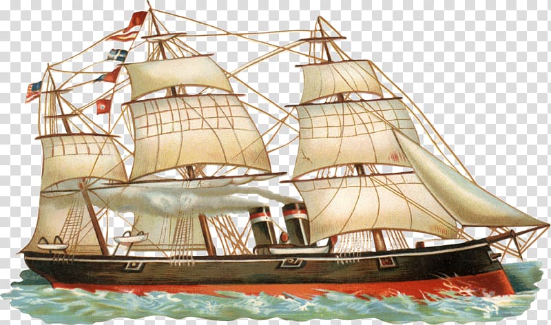 Ship of the line Full-rigged ship , Ship transparent background PNG clipart