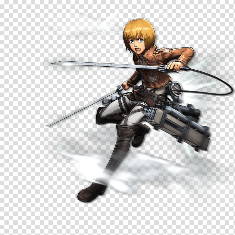 A.O.T.: Wings of Freedom Eren Yeager PlayStation 4 Armin Arlert Attack on Titan 2, attack transparent background PNG clipart