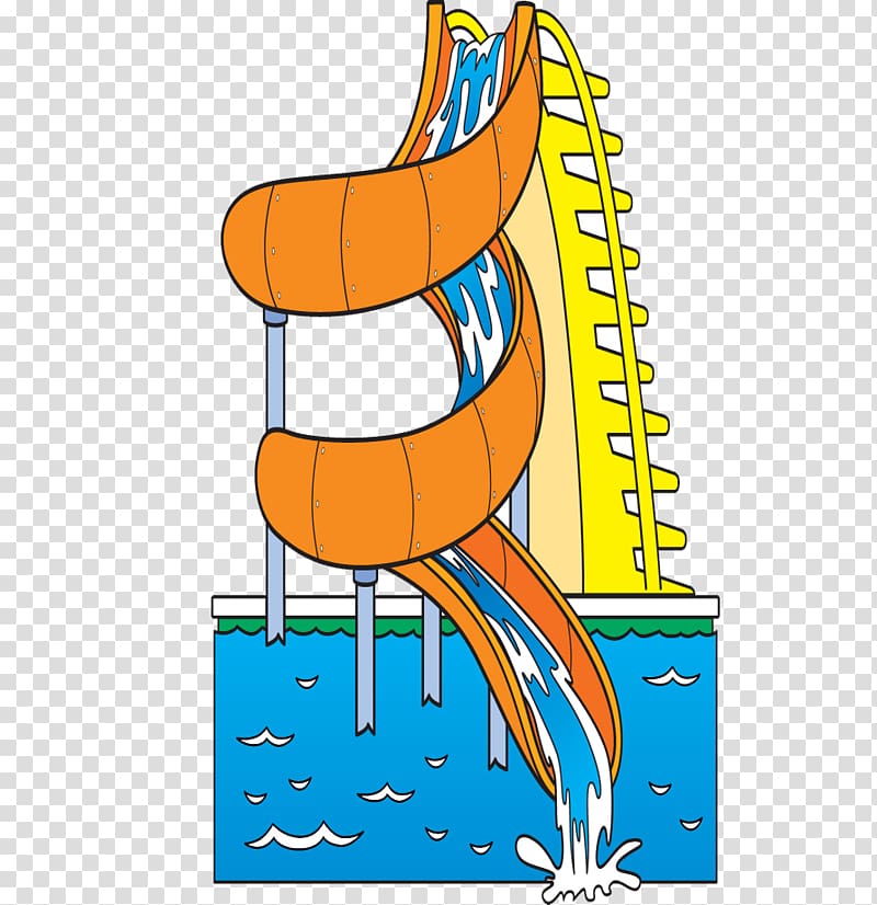 Water slide Water park , amusement park transparent background PNG clipart