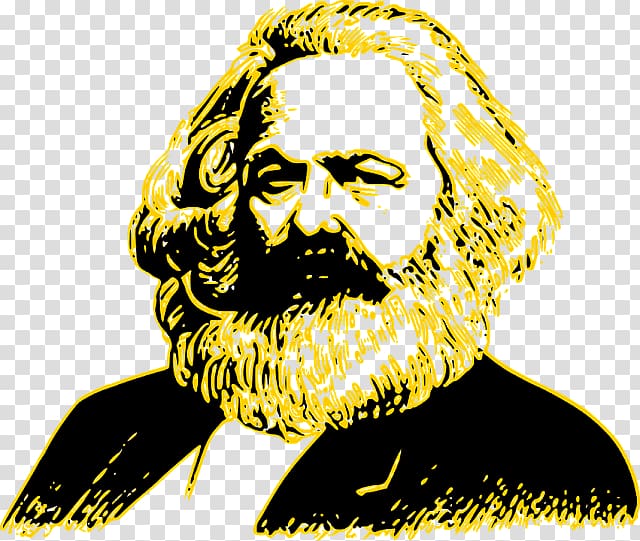 Karl Marx, 1818-1883 Capital Marxism Revolutionary socialism, Karl Marx transparent background PNG clipart