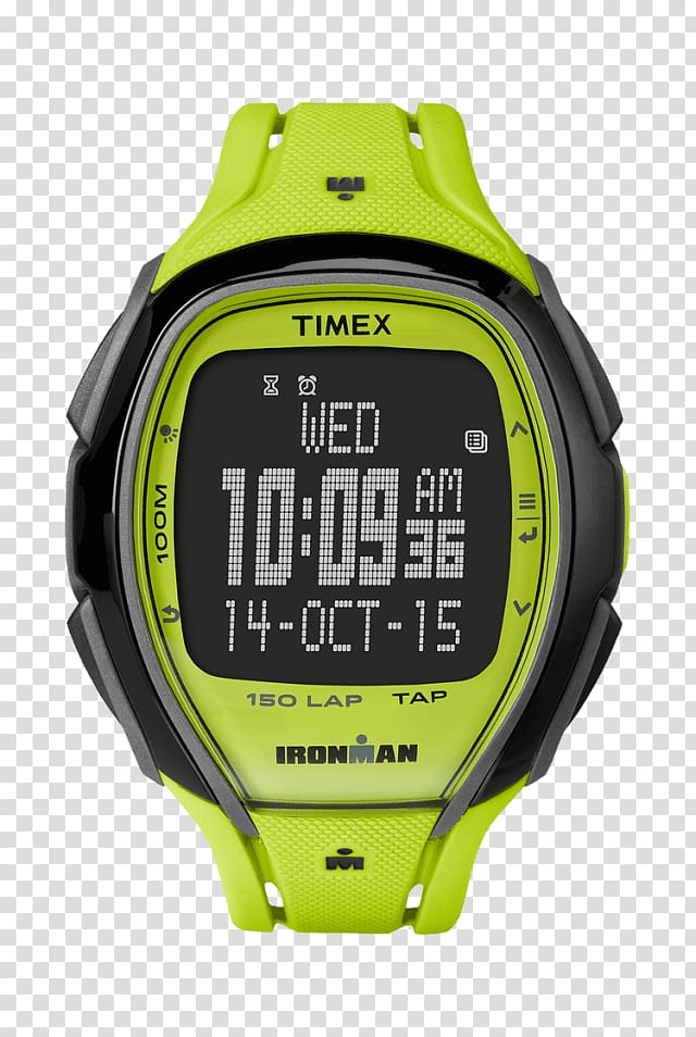 Timex Ironman Timex Group USA, Inc. Calculator watch Ironman Triathlon, watch transparent background PNG clipart