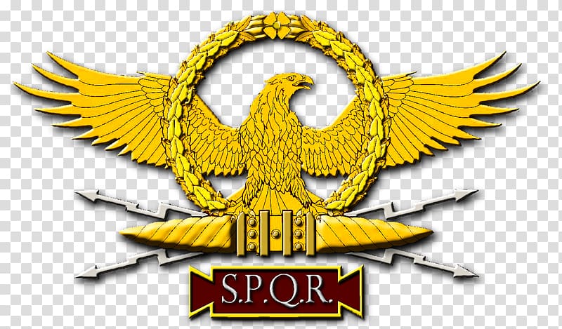 Roman Empire Ancient Rome Principate Roman Republic SPQR, eagle transparent background PNG clipart