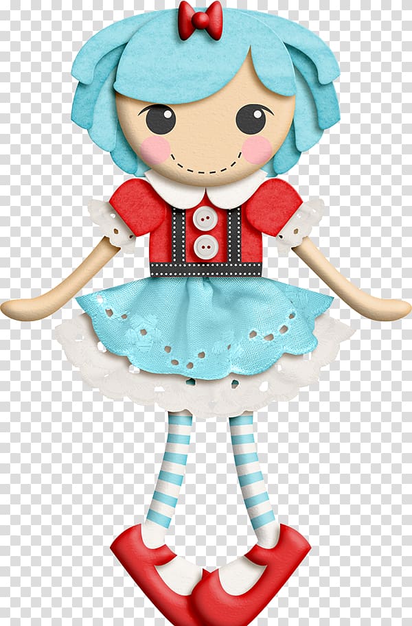 Raggedy Ann Rag doll Lalaloopsy Toy, Girl doll transparent background PNG clipart