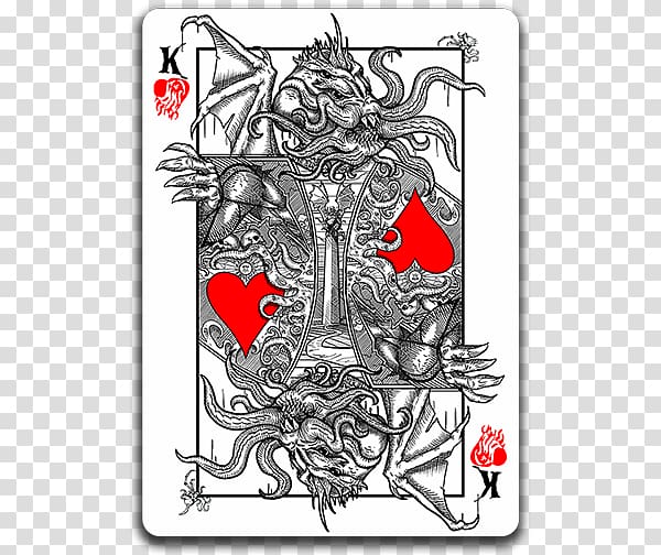Bicycle Playing Cards The Call of Cthulhu Call of Cthulhu: The Card Game Joker, poker card transparent background PNG clipart