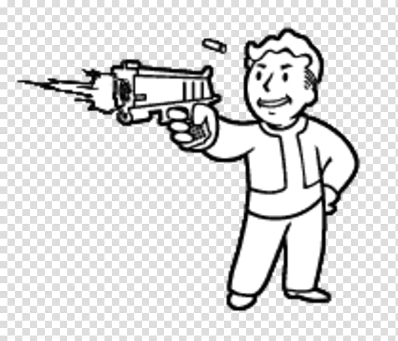 Fallout: New Vegas Fallout 3 The Vault Gun Fallout 4: Vault-Tec Workshop, weapon transparent background PNG clipart