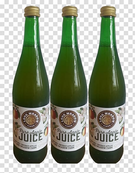 Beer bottle Liqueur Cider Wine, apple juice transparent background PNG clipart