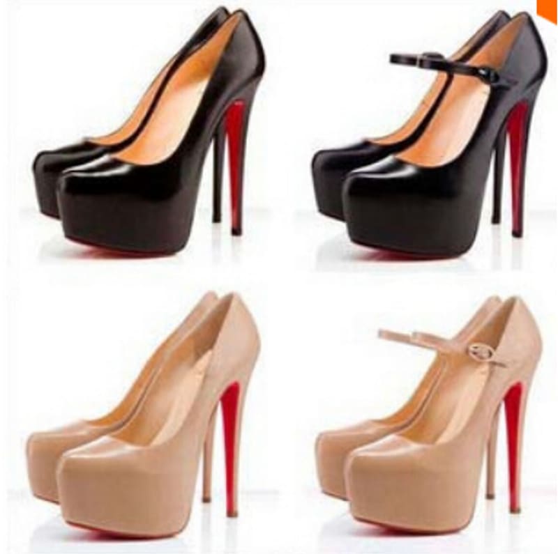 High-heeled footwear Court shoe Boot Stiletto heel, louboutin transparent background PNG clipart