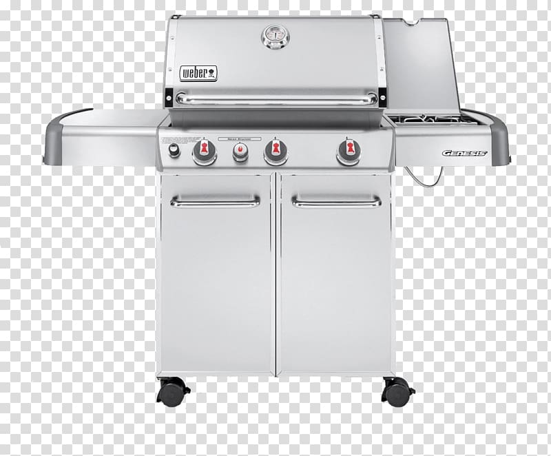 Barbecue Weber Genesis S-320 Weber-Stephen Products Weber Genesis S-330 Weber Genesis II S-310, tuna steak transparent background PNG clipart