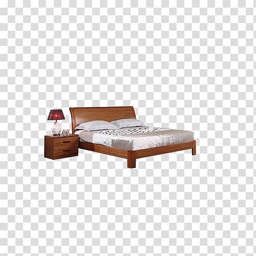 Bed frame Designer, Wooden Beds transparent background PNG clipart