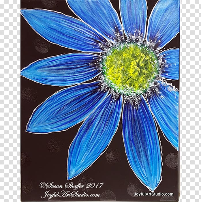 Painting Common daisy Shasta daisy Mount Shasta Acrylic paint, painting transparent background PNG clipart