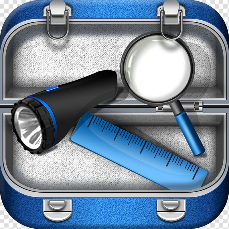iPod touch MacBook Pro App Store Flashlight, magnifier transparent background PNG clipart