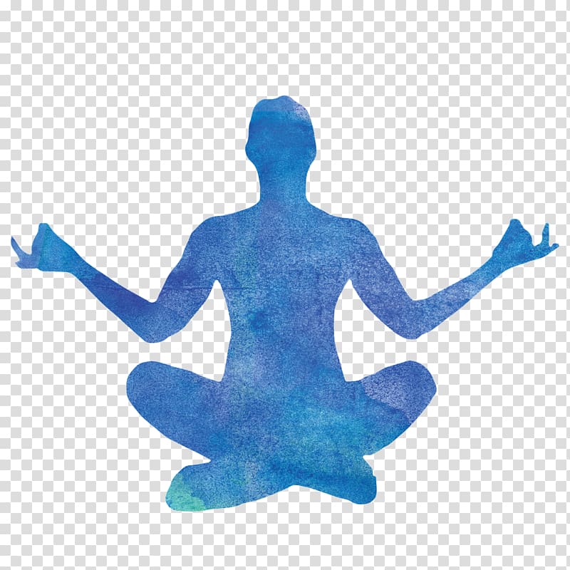 lotus pose silhouette png