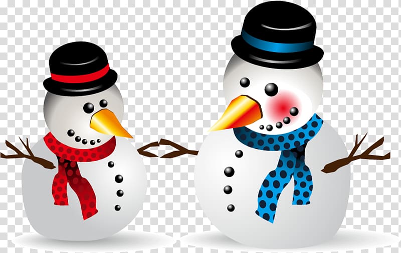 Snowman Christmas, Winter Snowman material transparent background PNG clipart