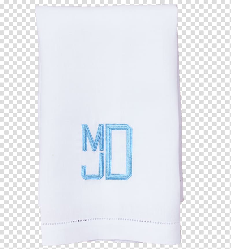 Towel Linens Textile, blue towel transparent background PNG clipart