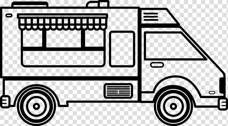 Car Food truck, Luncheon meat transparent background PNG clipart