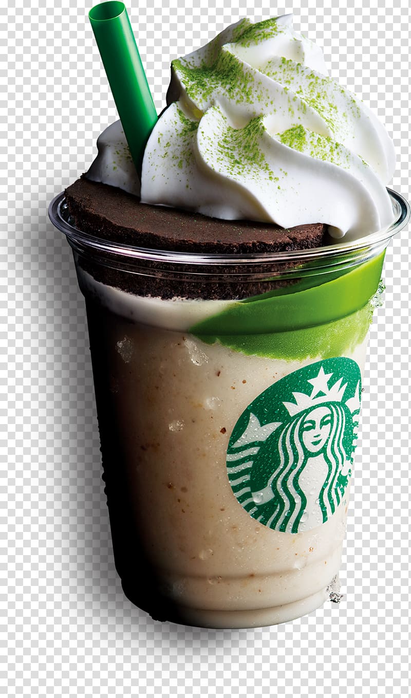 Matcha Chocolate cake Coffee Starbucks Frappuccino, chocolate cake transparent background PNG clipart