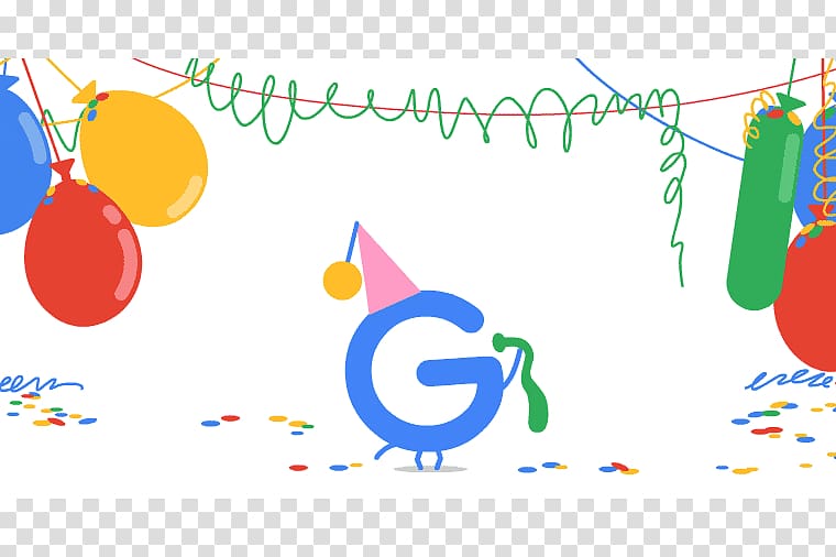 Happy Birthday to You Google Doodle Google Search, Birthday transparent background PNG clipart