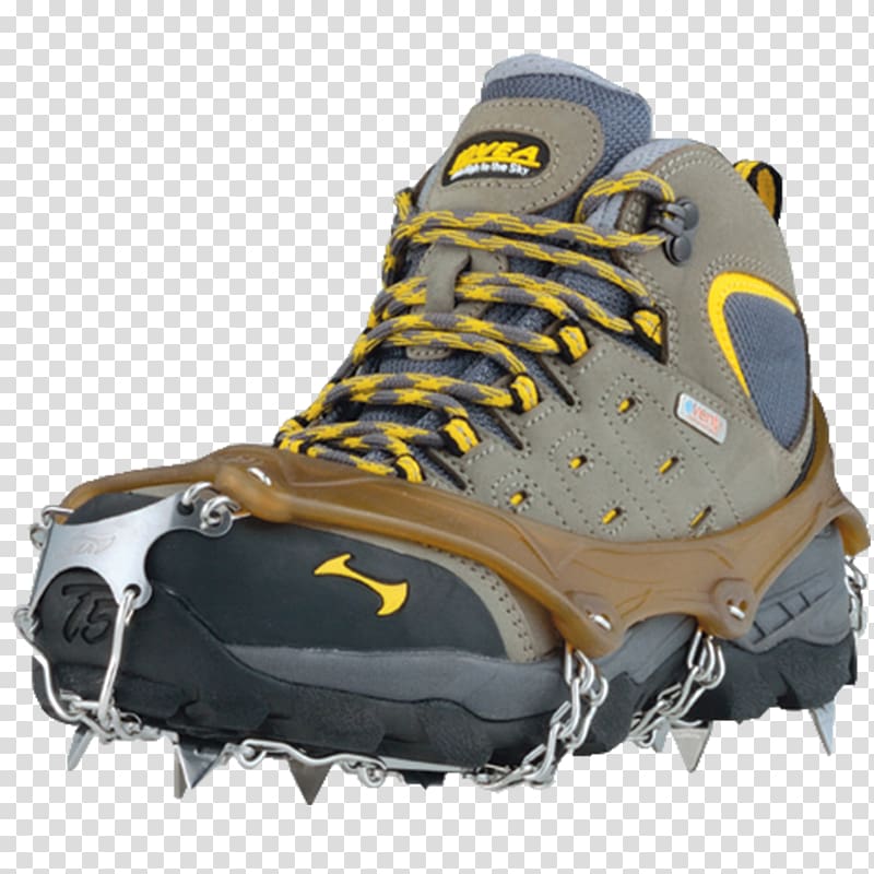 Crampons Shoe Footwear Mountaineering Sneakers, hiking transparent background PNG clipart