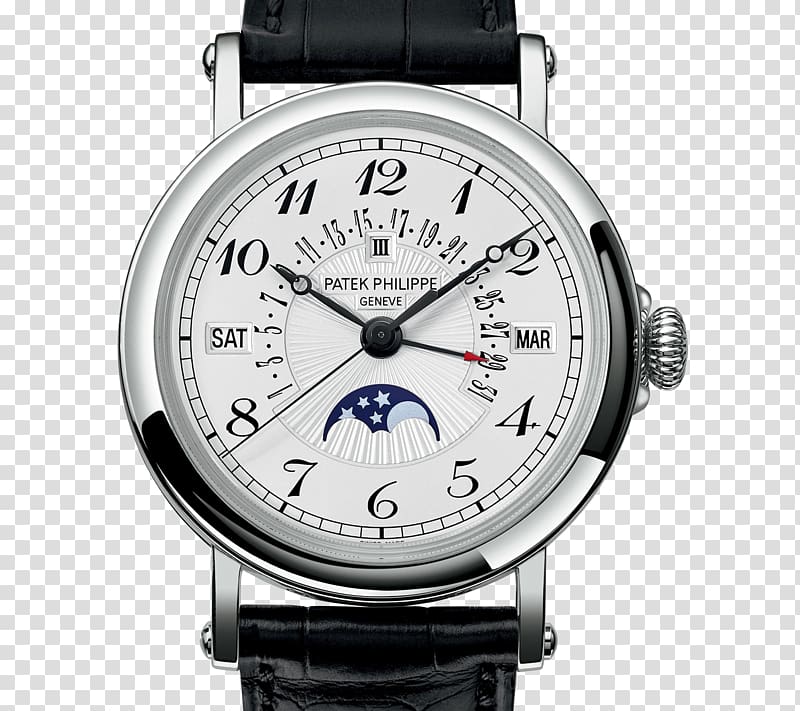 Patek Philippe Calibre 89 Patek Philippe & Co. Grande Complication Perpetual calendar, Patek Philippe watch black male watch transparent background PNG clipart