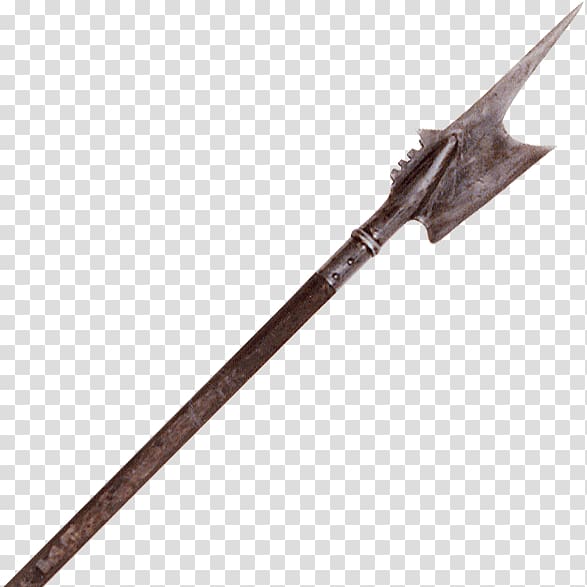Weapon Halberd Spear Sword Battle axe, halberd transparent background PNG clipart