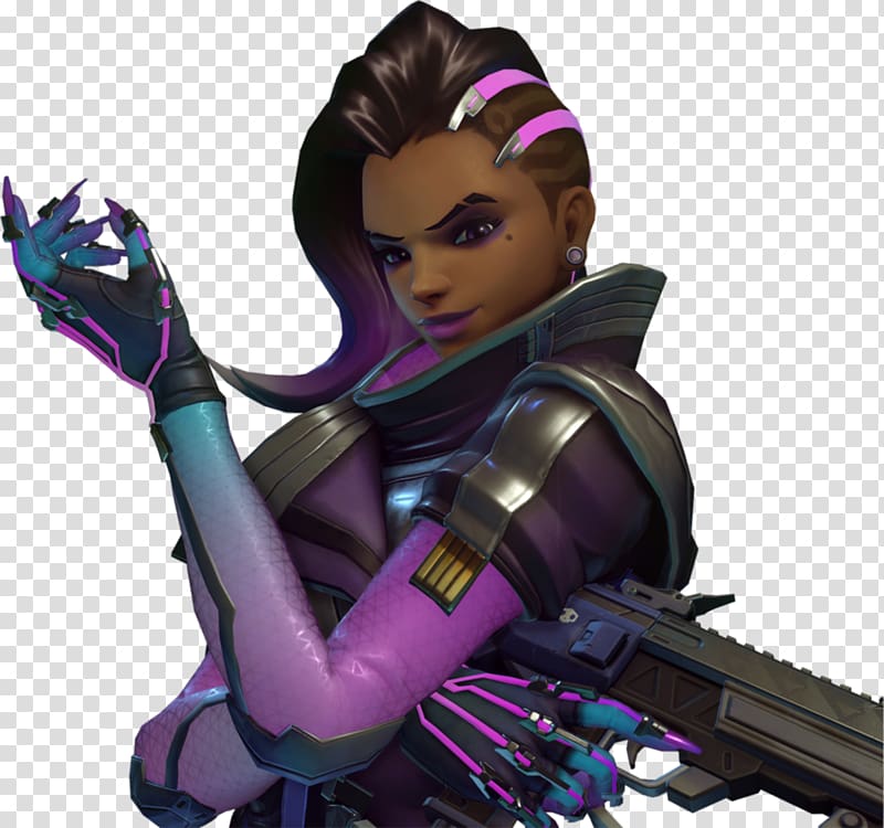 Overwatch animated media BlizzCon Sombra Blizzard Entertainment, others transparent background PNG clipart