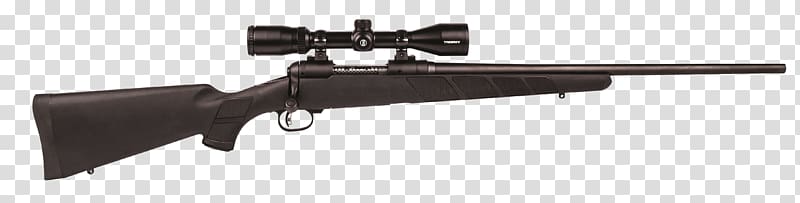 Savage Arms Hunting AccuTrigger .300 Winchester Short Magnum Telescopic sight, gunshot transparent background PNG clipart