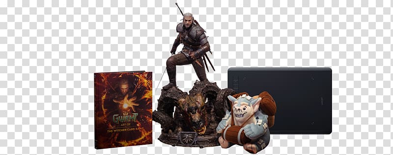 Gwent: The Witcher Card Game Geralt of Rivia The Witcher 3: Wild Hunt Figurine, cyberpunk 2077 transparent background PNG clipart