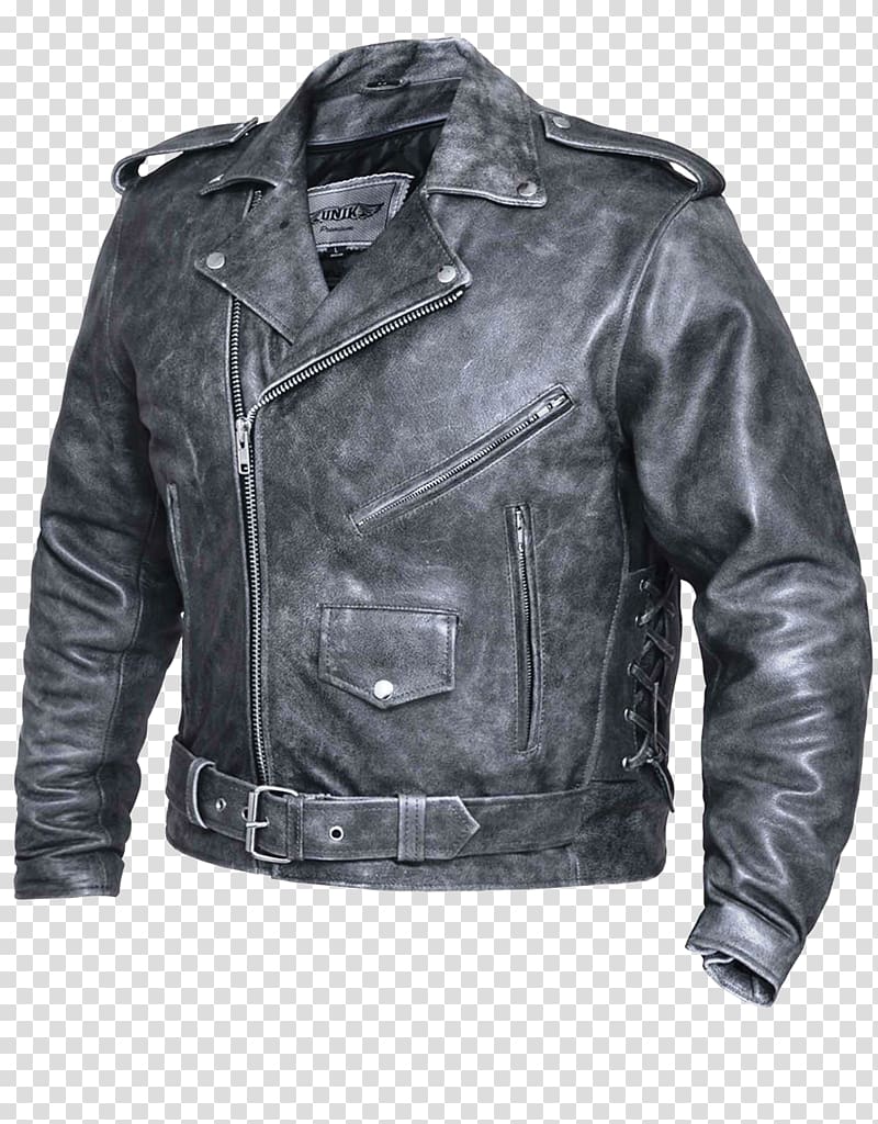 Leather jacket Clothing Flight jacket, Motorcycle riding transparent background PNG clipart