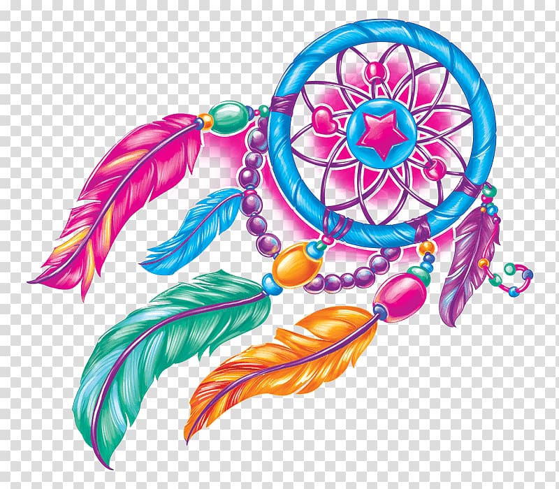 Feather Dreamcatcher California Red Flower, temporary tattoos transparent background PNG clipart