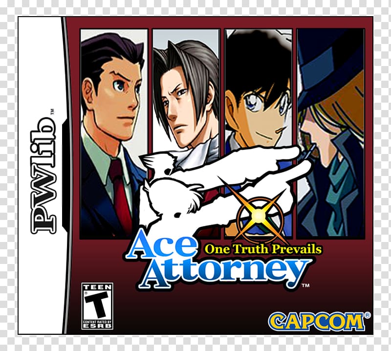 Apollo Justice: Ace Attorney Phoenix Wright: Ace Attorney Game Capcom Nintendo DS, technology transparent background PNG clipart