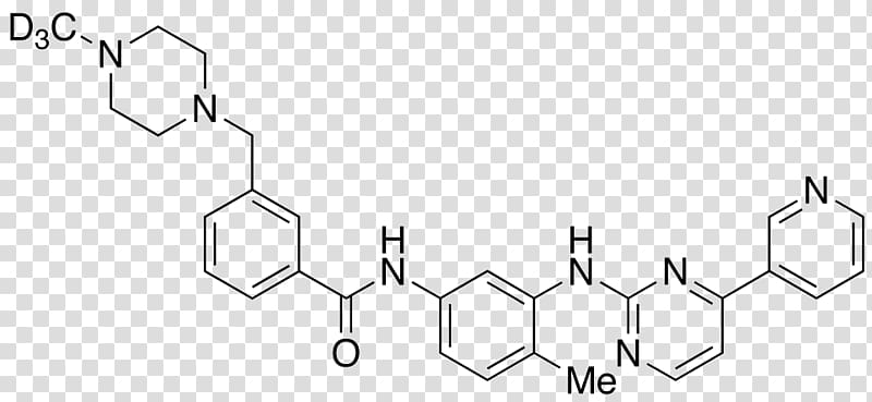 Imatinib Mesylate Bcr-Abl tyrosine-kinase inhibitor Structure, others transparent background PNG clipart