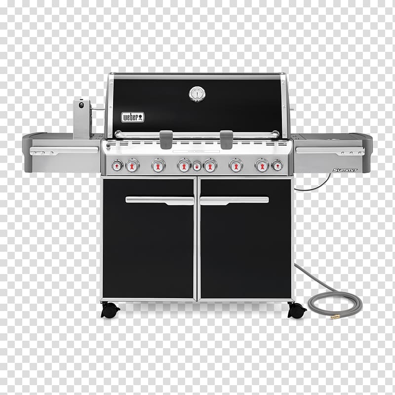 Barbecue Weber Summit E-470 Gas burner Natural gas Weber-Stephen Products, barbecue transparent background PNG clipart