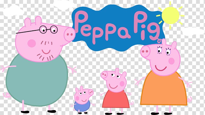 Peppa Pig , Peppa Pig Family transparent background PNG clipart