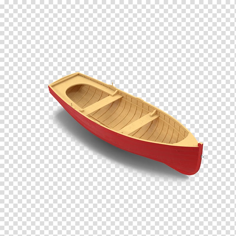 Wood Paddle Boat, Wooden rowing boat transparent background PNG clipart