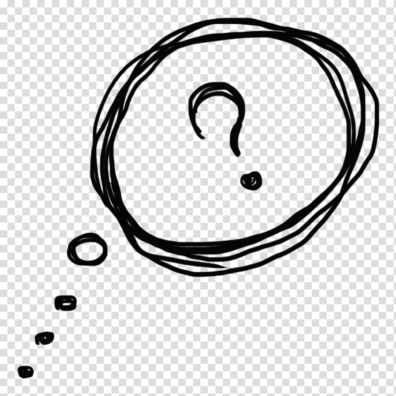 Thinking Bubble With Question Mark