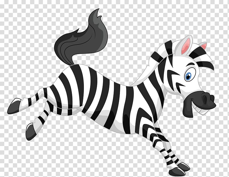 zebra illustration, Cartoon Zebra , Cartoon zebra transparent background PNG clipart