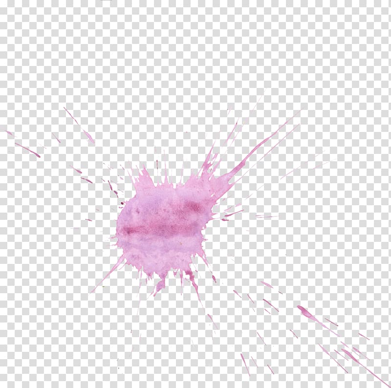 Watercolor painting Magenta, watercolour transparent background PNG clipart