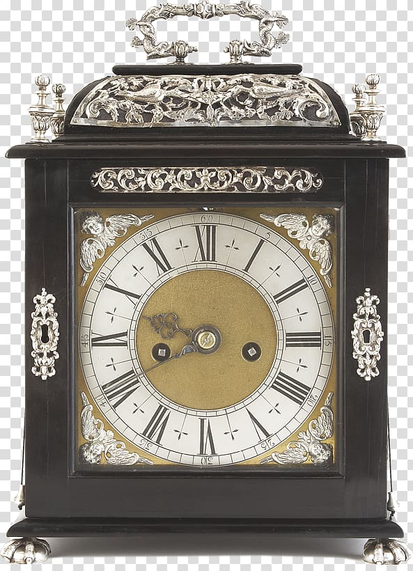 Bracket clock Mantel clock Floor & Grandfather Clocks Table, clock transparent background PNG clipart