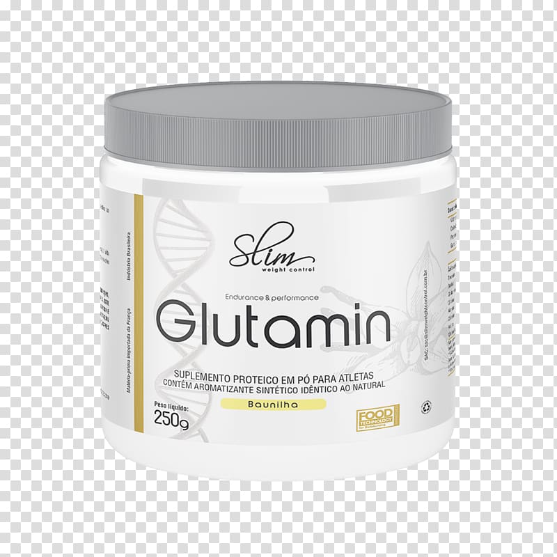 Glutamine Amino acid Weight Vanilla Energy-Slim, cream slimming transparent background PNG clipart