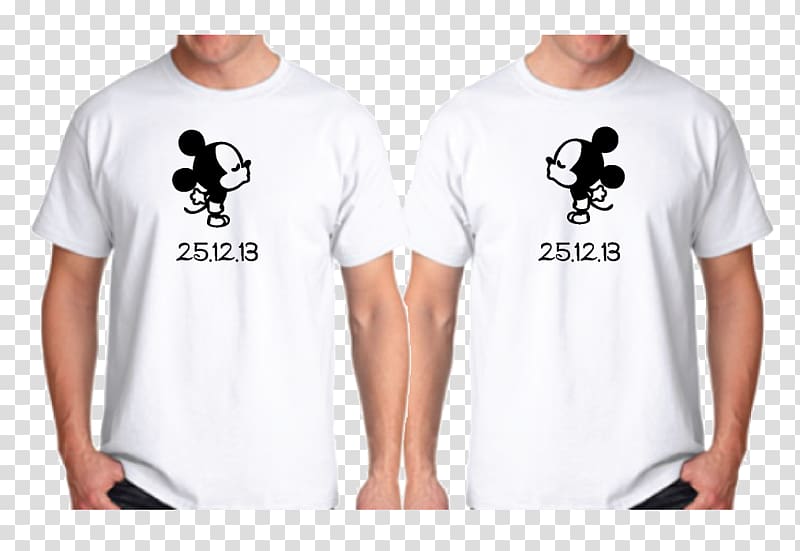 Mickey Mouse Minnie Mouse T-shirt Hoodie, married transparent background PNG clipart