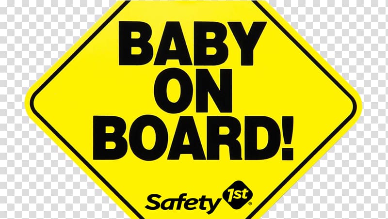 Traffic sign Logo Brand , Baby on board transparent background PNG clipart