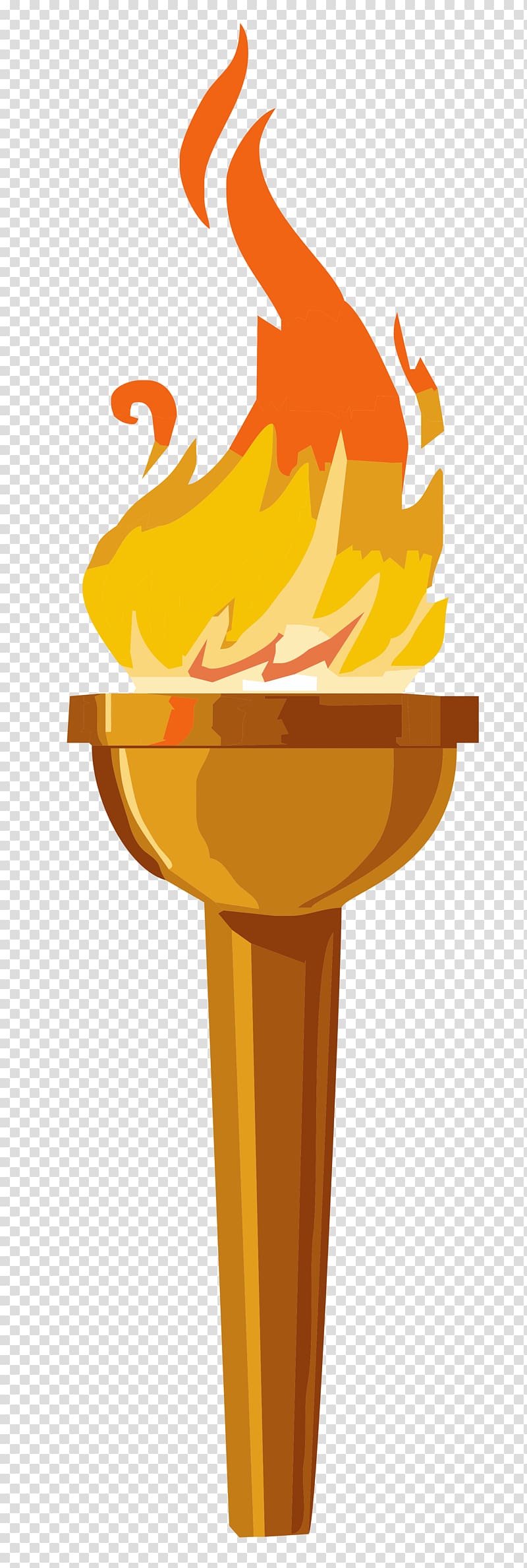 fire torch illsutration, Olympic Games Torch , Torch transparent background PNG clipart
